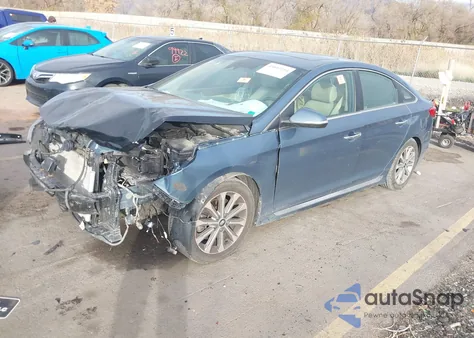 2017 Hyundai Sonata Limited from USA, damaged, VIN 5NPE34AF5HH558402